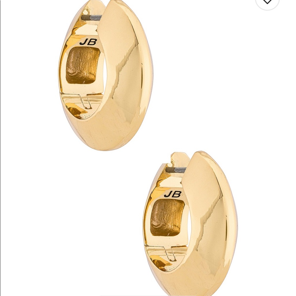 Jenny Bird Wide Hinge Hoop Earrings